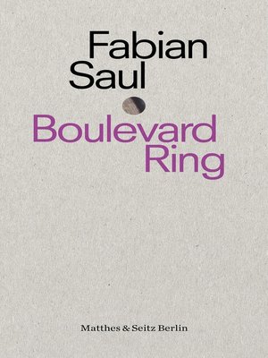 cover image of Boulevard Ring